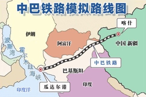 Trung Quốc-Pakistan thi công xây dựng đường sắt và ô tô kết nối cảng Gwadar với miền tây Trung Quốc.